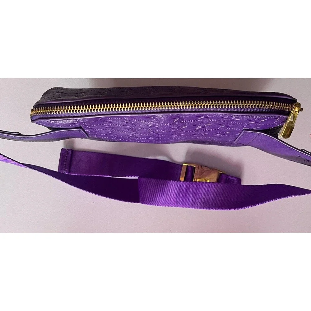 Jeffree Star Purple Waist Fanny Pack Cosmetic Bag Blood Lust Collection NWT